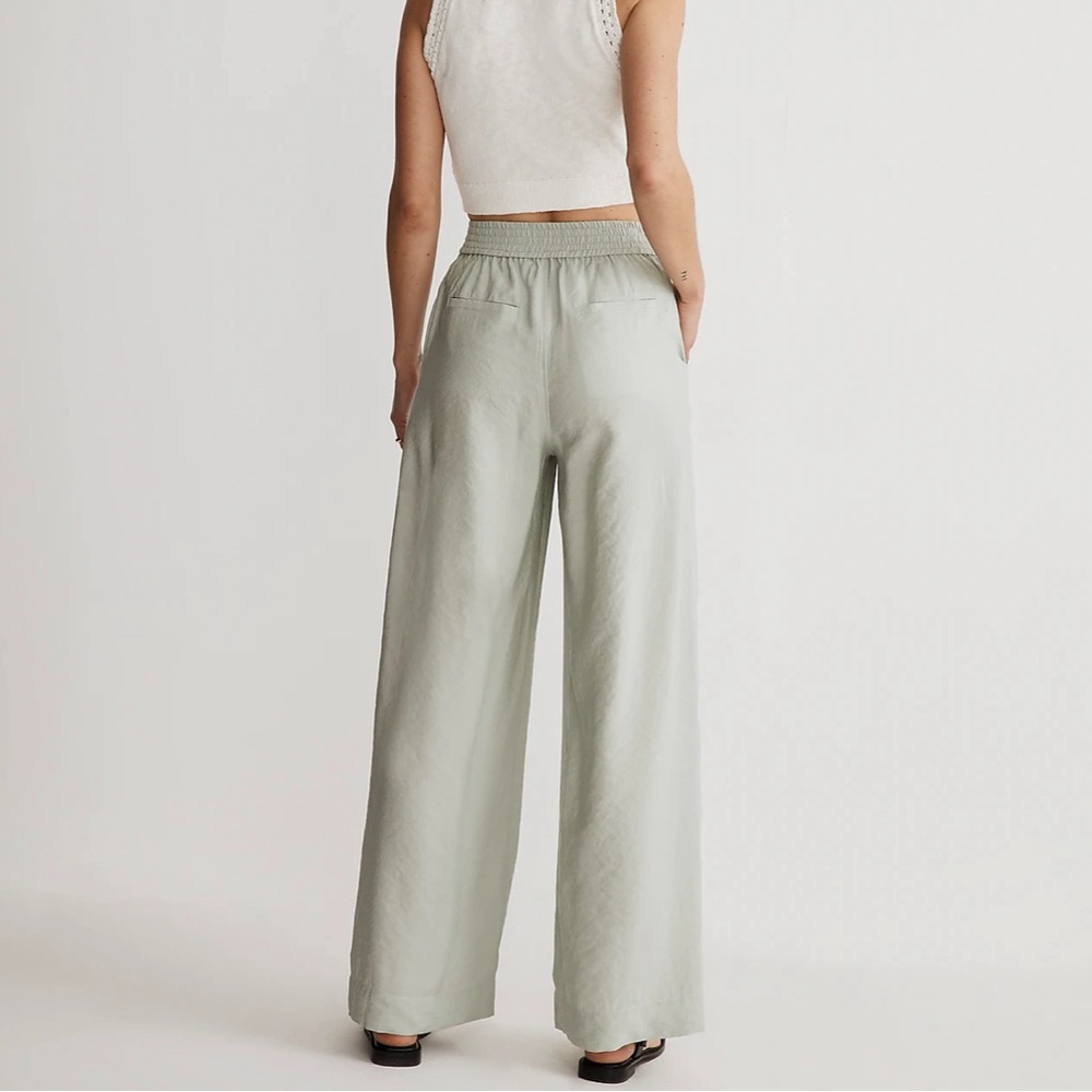 NWT Madewell Carley Wide-Leg Pant in Softdrape XX-SMALL - Picture 5 of 5